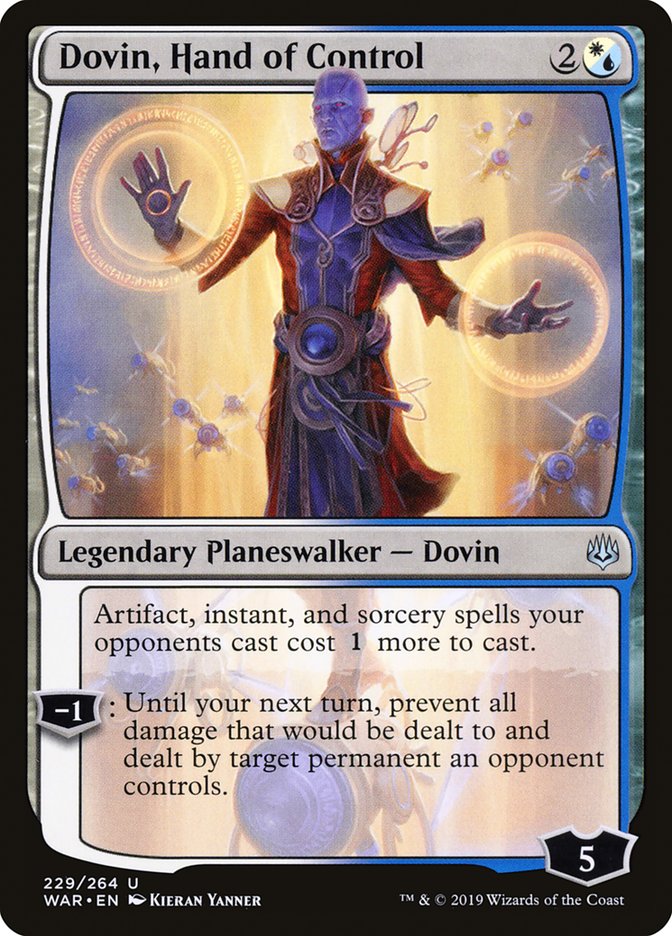 {C} Dovin, Hand of Control [War of the Spark][WAR 229]