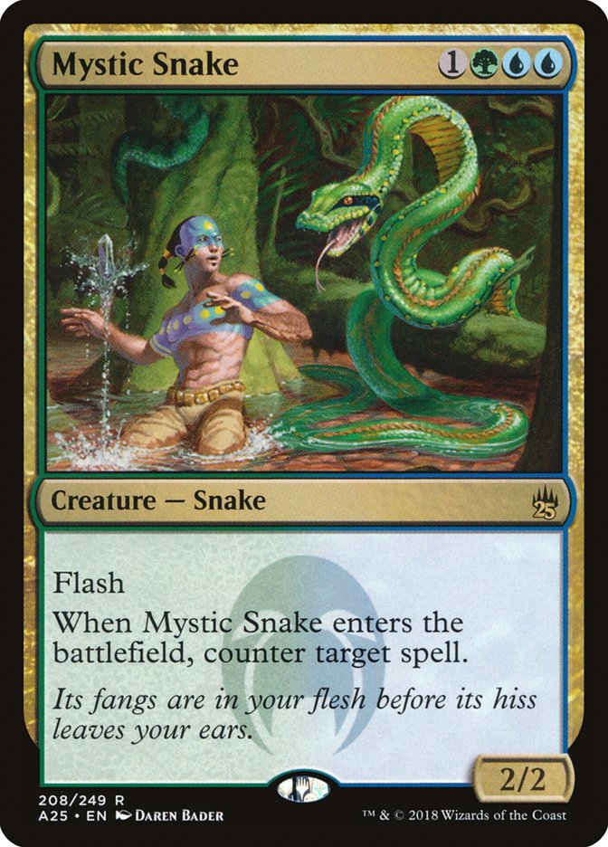 {R} Mystic Snake [Masters 25][A25 208]