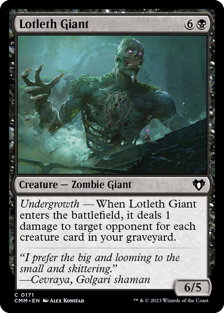 {C} Lotleth Giant [Commander Masters][CMM 171]