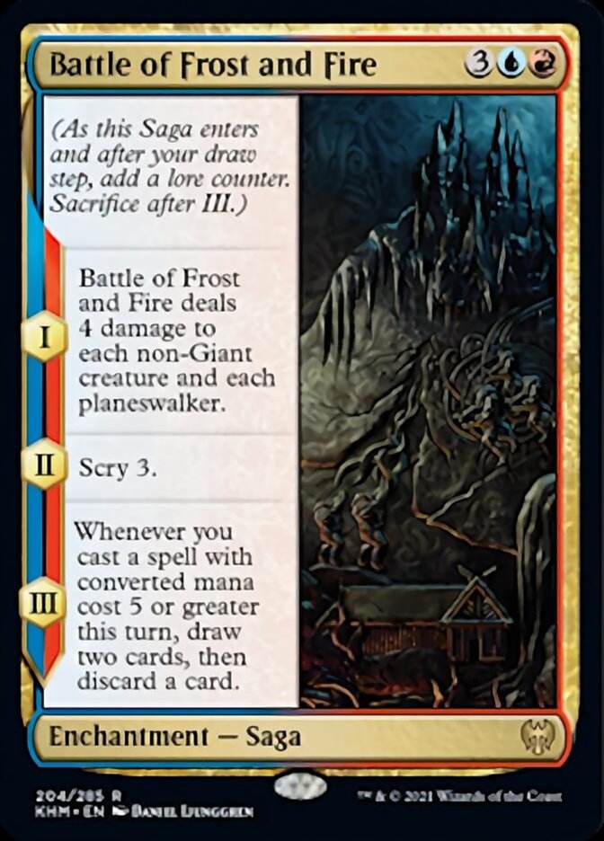 {R} Battle of Frost and Fire [Kaldheim][KHM 204]