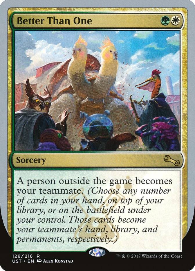 {R} Better Than One [Unstable][UST 128]