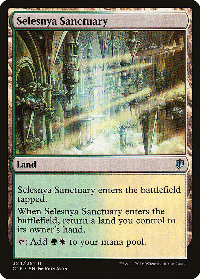 {C} Selesnya Sanctuary [Commander 2016][C16 324]