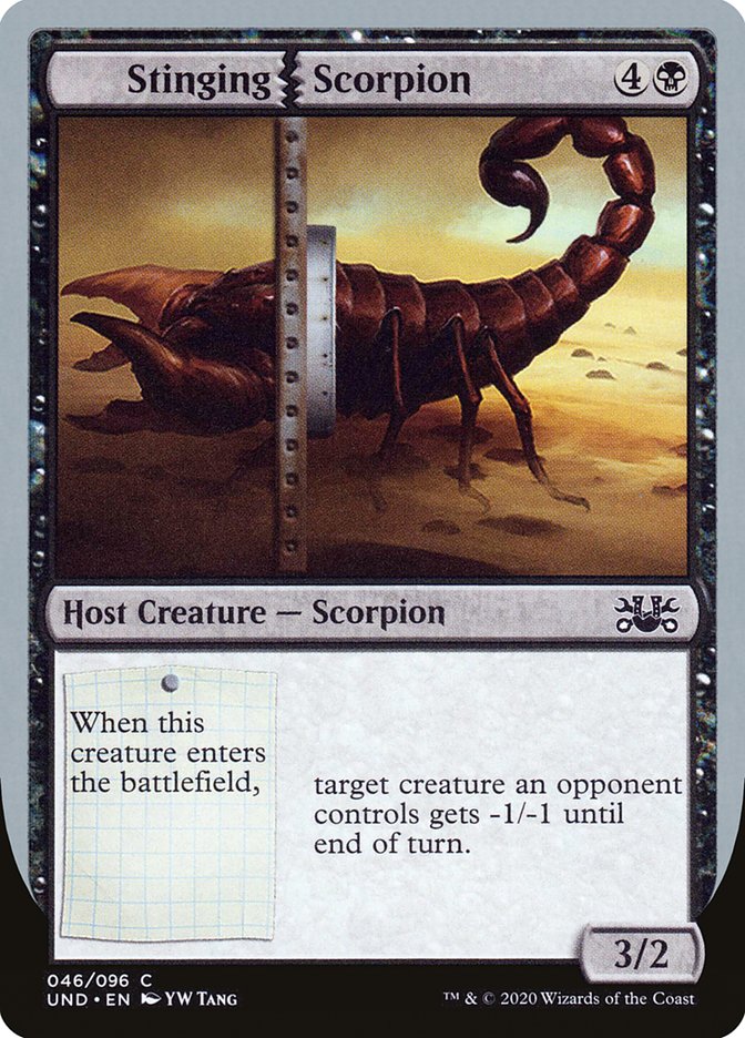 {C} Stinging Scorpion [Unsanctioned][UND 046]