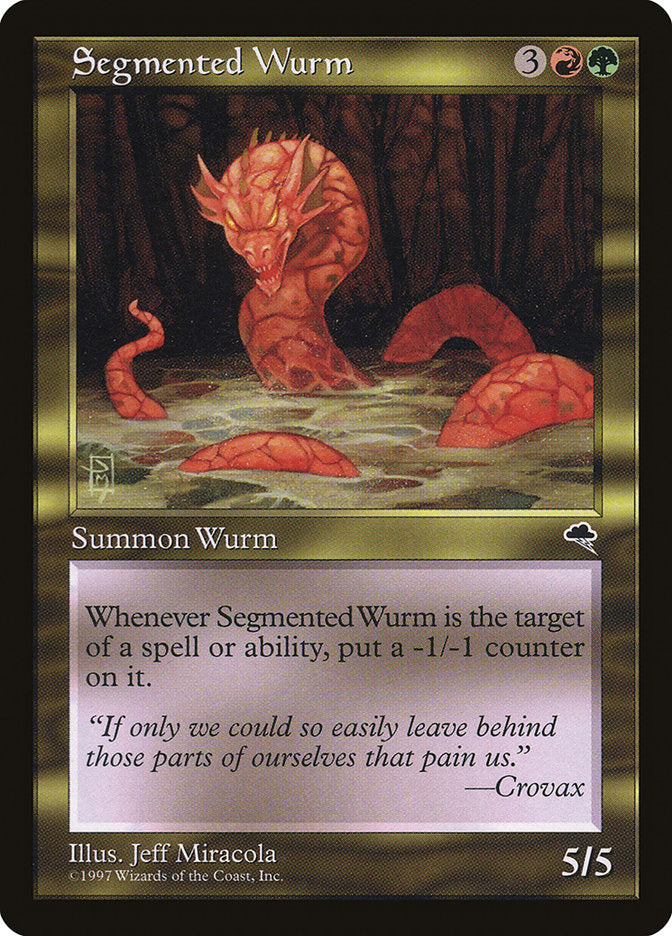 {C} Segmented Wurm [Tempest][TMP 269]