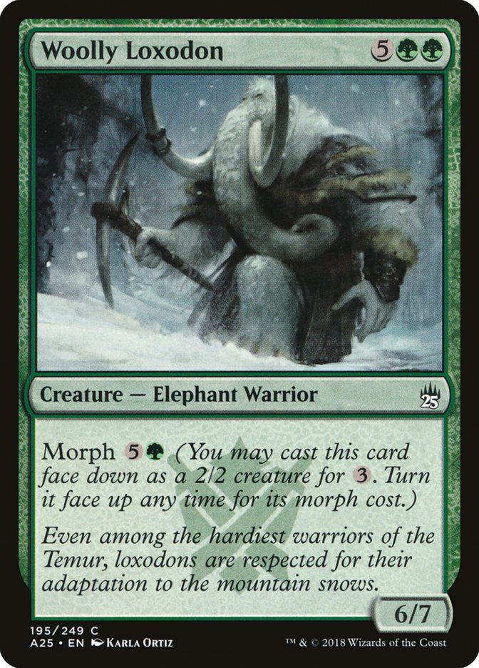 {C} Woolly Loxodon [Masters 25][A25 195]