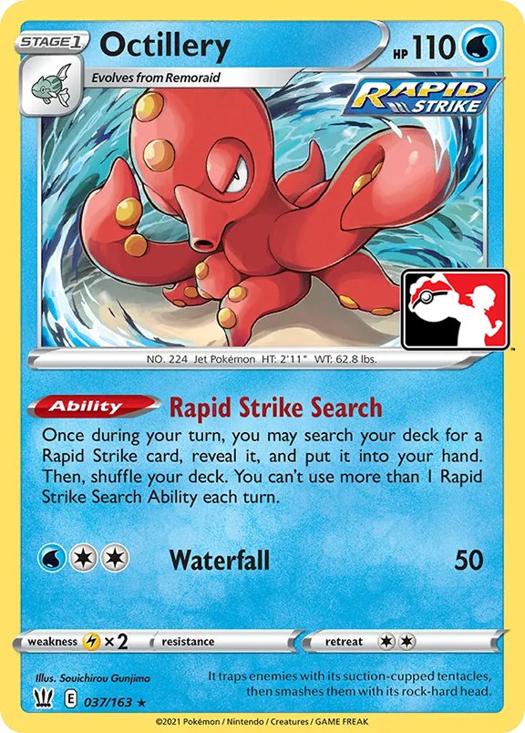 <PR> Octillery (037/163) [Prize Pack Series One]