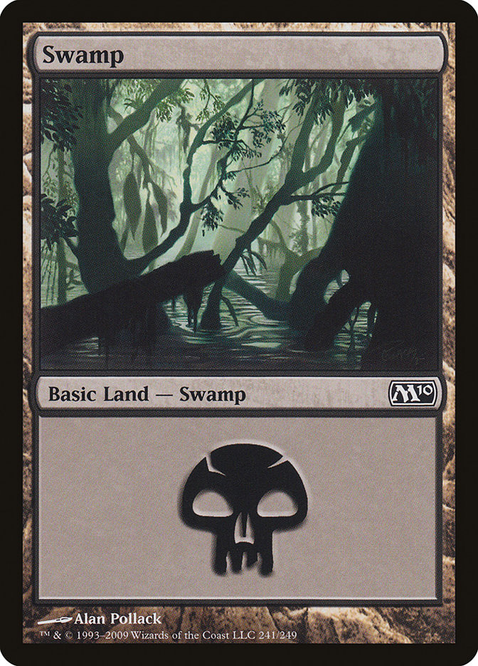 {B}[M10 241] Swamp (241) [Magic 2010]