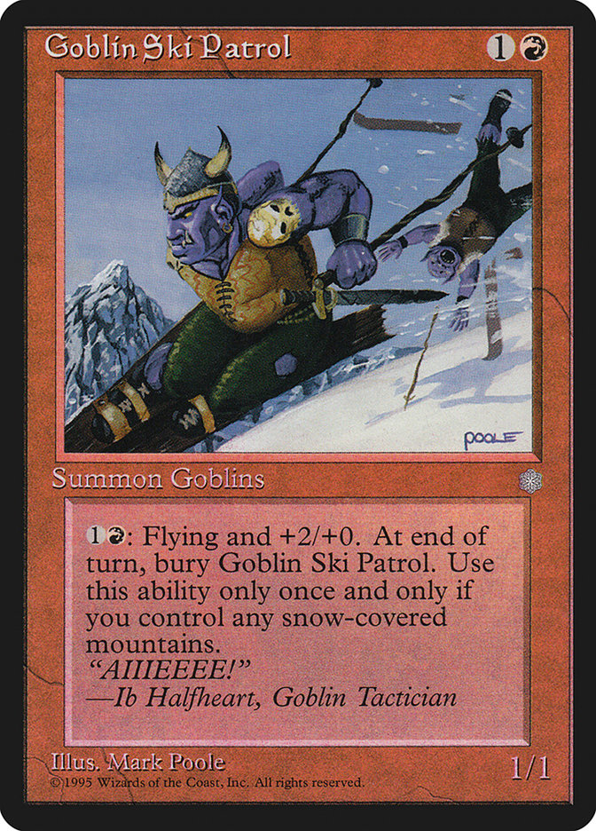 {C} Goblin Ski Patrol [Ice Age][ICE 190]