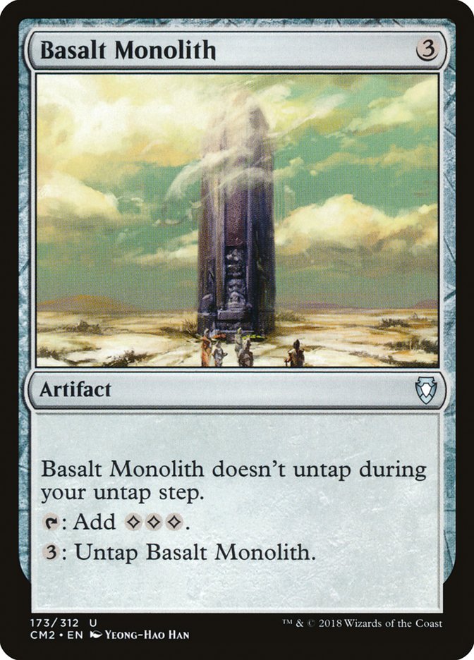 {C} Basalt Monolith [Commander Anthology Volume II][CM2 173]