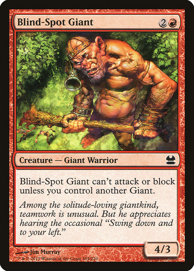 {C} Blind-Spot Giant [Modern Masters][MMA 105]
