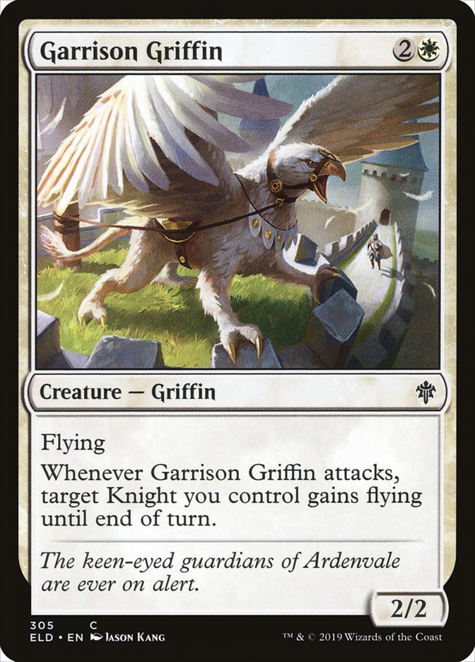 {C} Garrison Griffin [Throne of Eldraine][ELD 305]