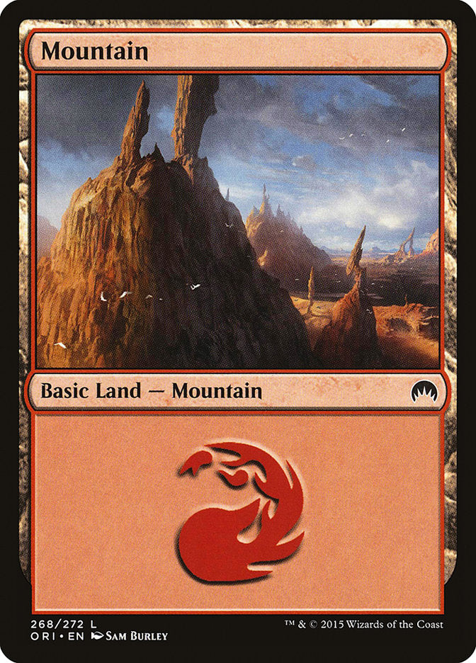{B}[ORI 268] Mountain (268) [Magic Origins]