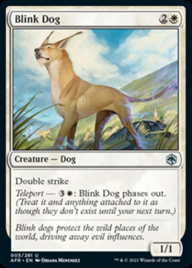 {C} Blink Dog [Dungeons & Dragons: Adventures in the Forgotten Realms][AFR 003]