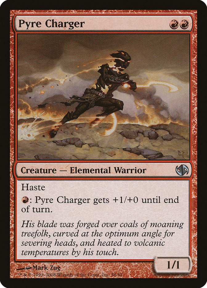 {C} Pyre Charger [Duel Decks: Jace vs. Chandra][DDB 038]