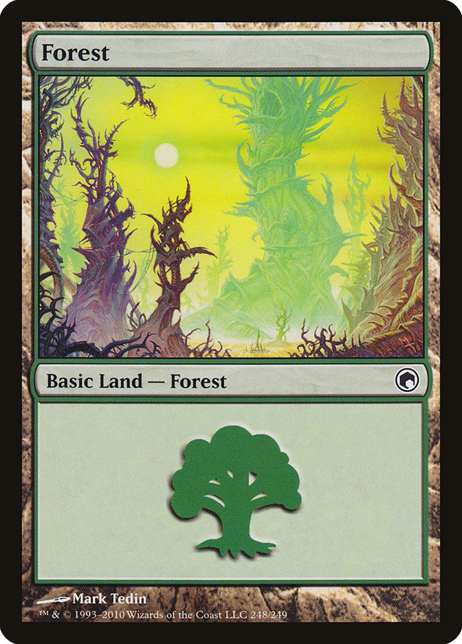 {B}[SOM 248] Forest (248) [Scars of Mirrodin]