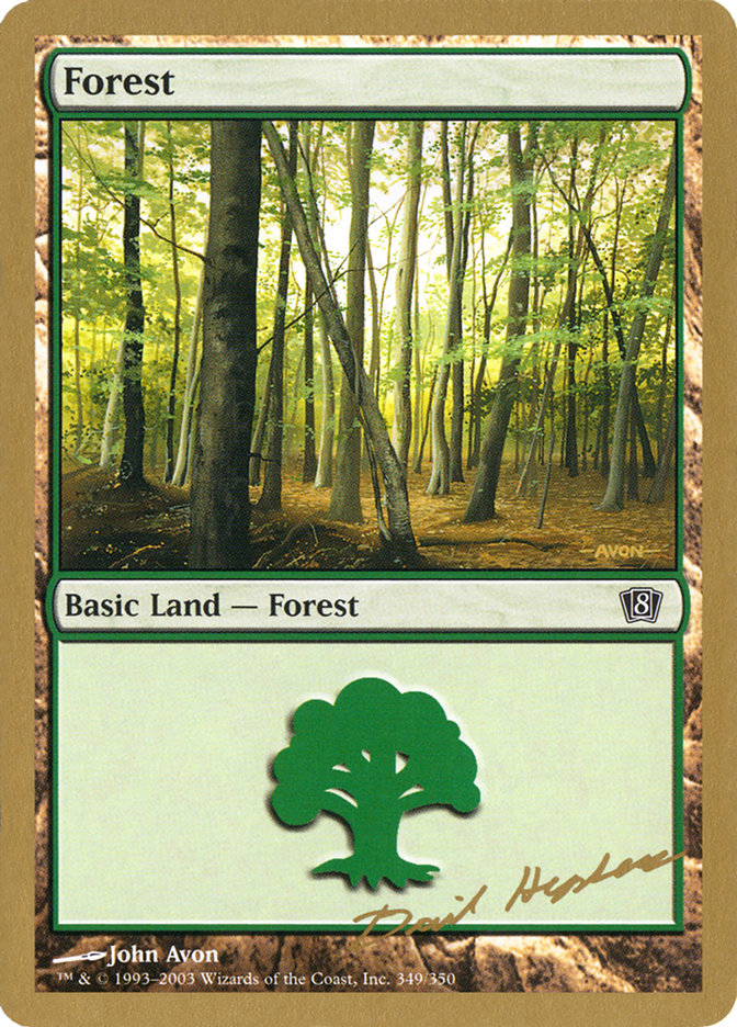 {B}[GB WC03 DH349] Forest (dh349) (Dave Humpherys) [World Championship Decks 2003]