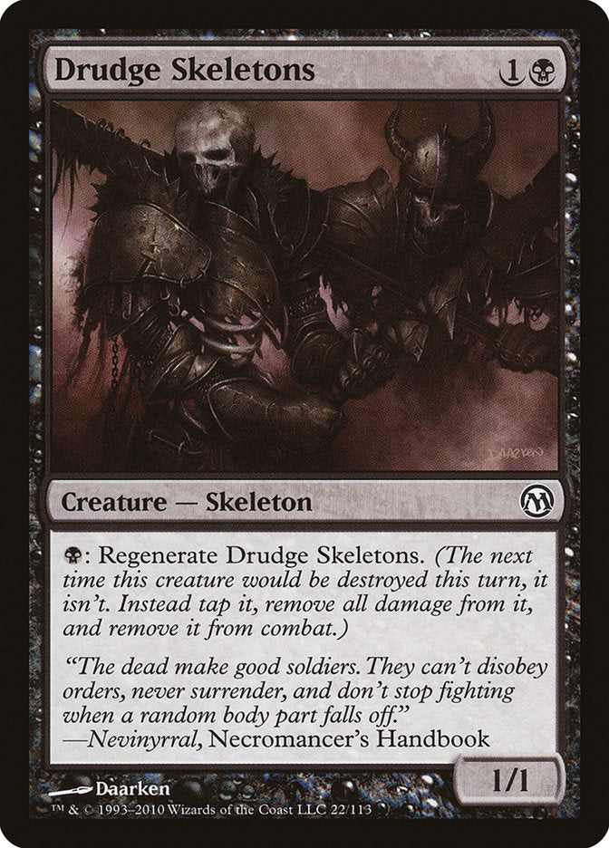 {C} Drudge Skeletons [Duels of the Planeswalkers][DPA 022]