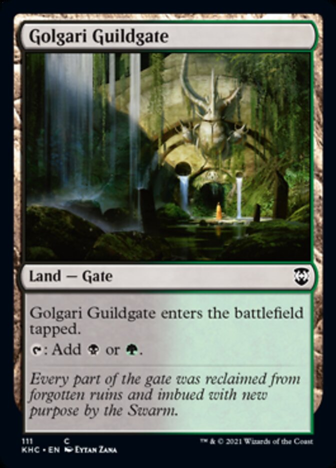 {C} Golgari Guildgate [Kaldheim Commander][KHC 111]