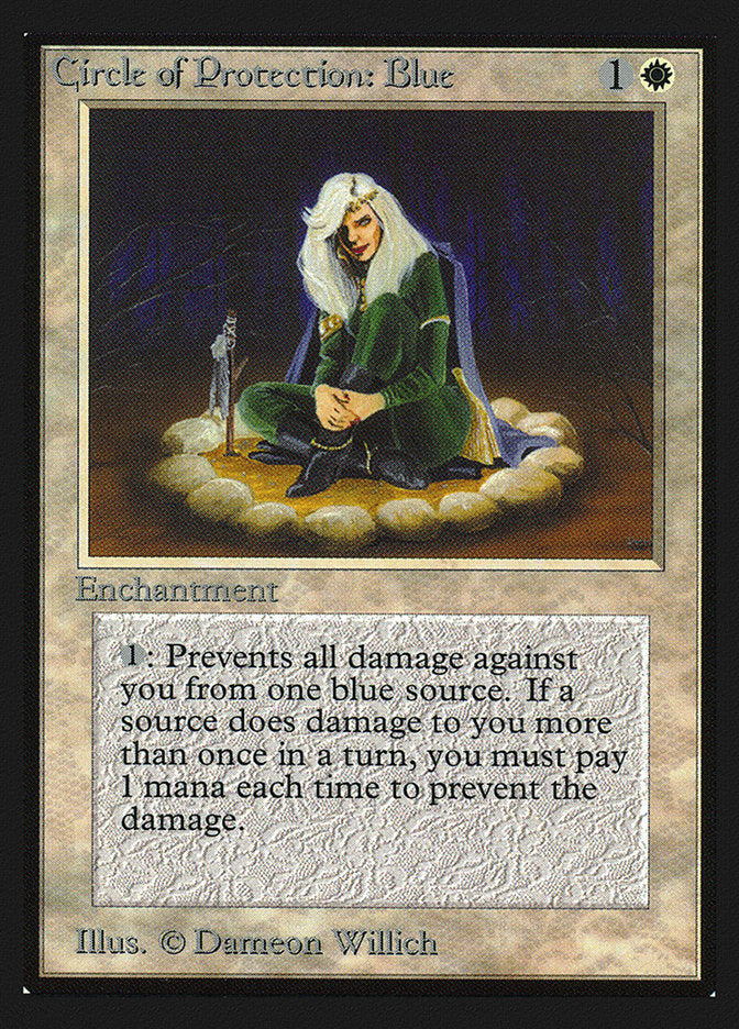 {C} Circle of Protection: Blue [Collectorsâ Edition][GB CED 011]