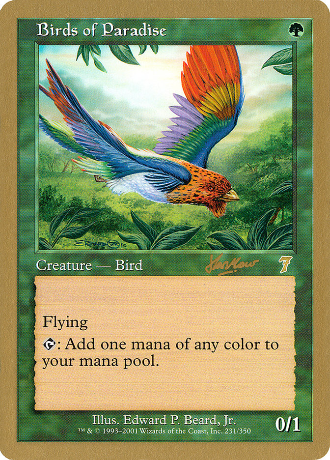 {R} Birds of Paradise (Sim Han How) [World Championship Decks 2002][GB WC02 SHH231]