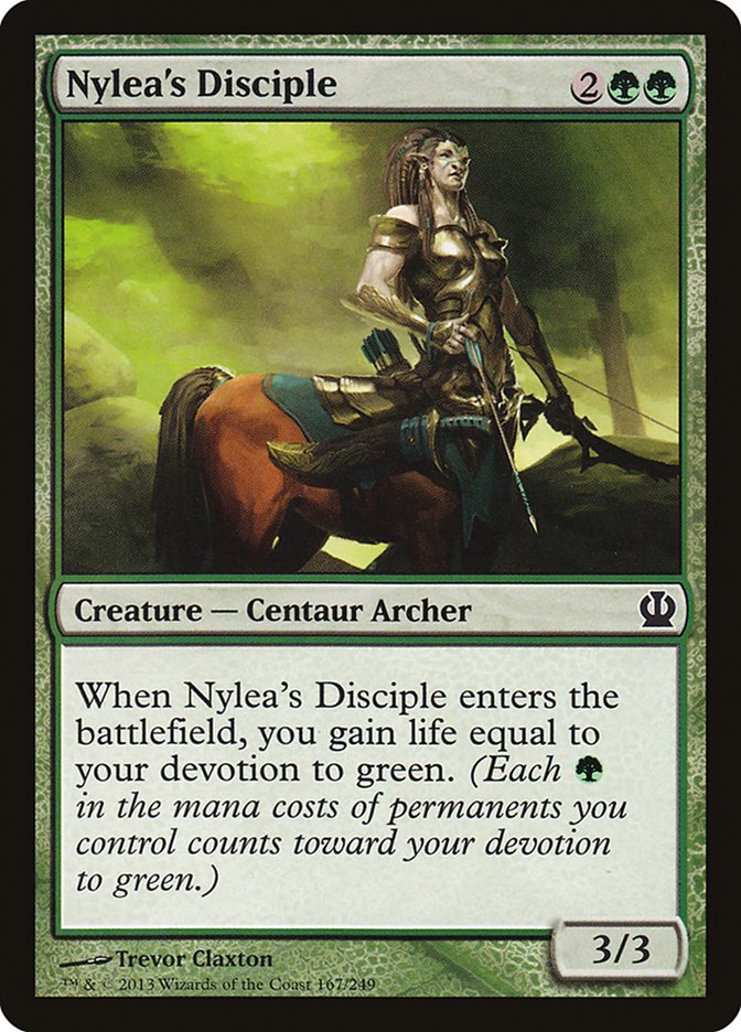 {C} Nylea's Disciple [Theros][THS 167]