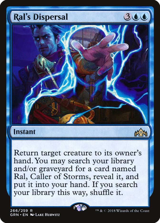 {R} Ral's Dispersal [Guilds of Ravnica][GRN 266]