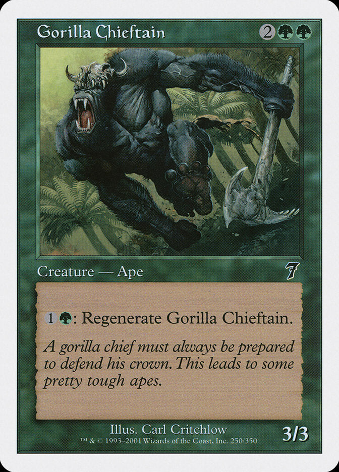{C} Gorilla Chieftain [Seventh Edition][7ED 250]
