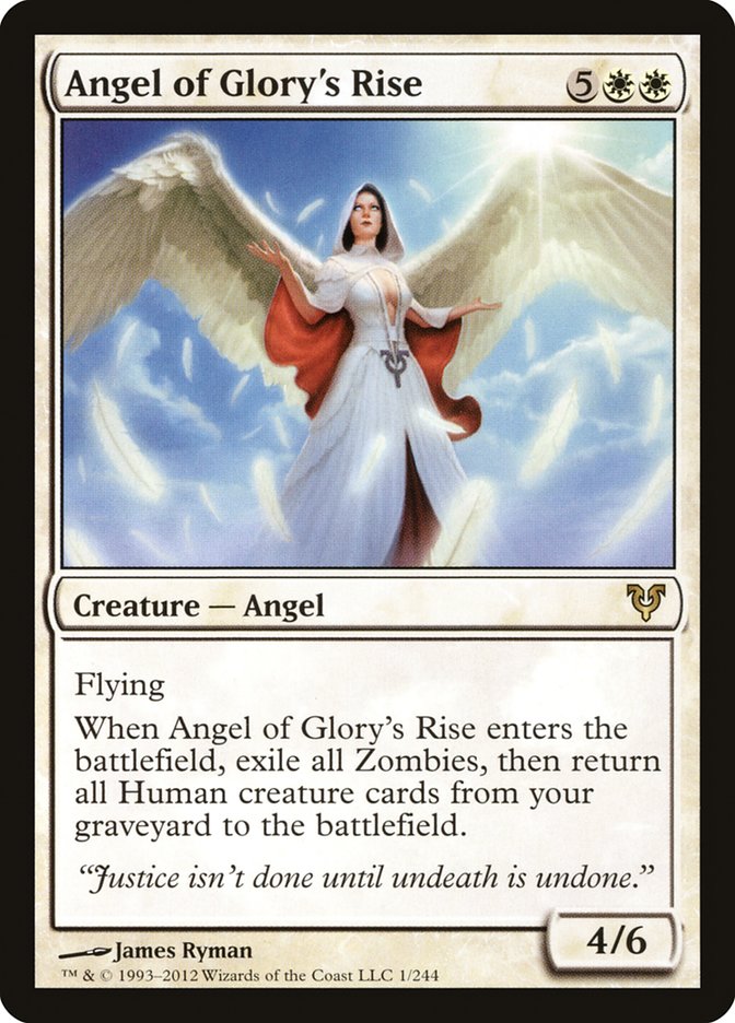 {R} Angel of Glory's Rise [Avacyn Restored][AVR 001]