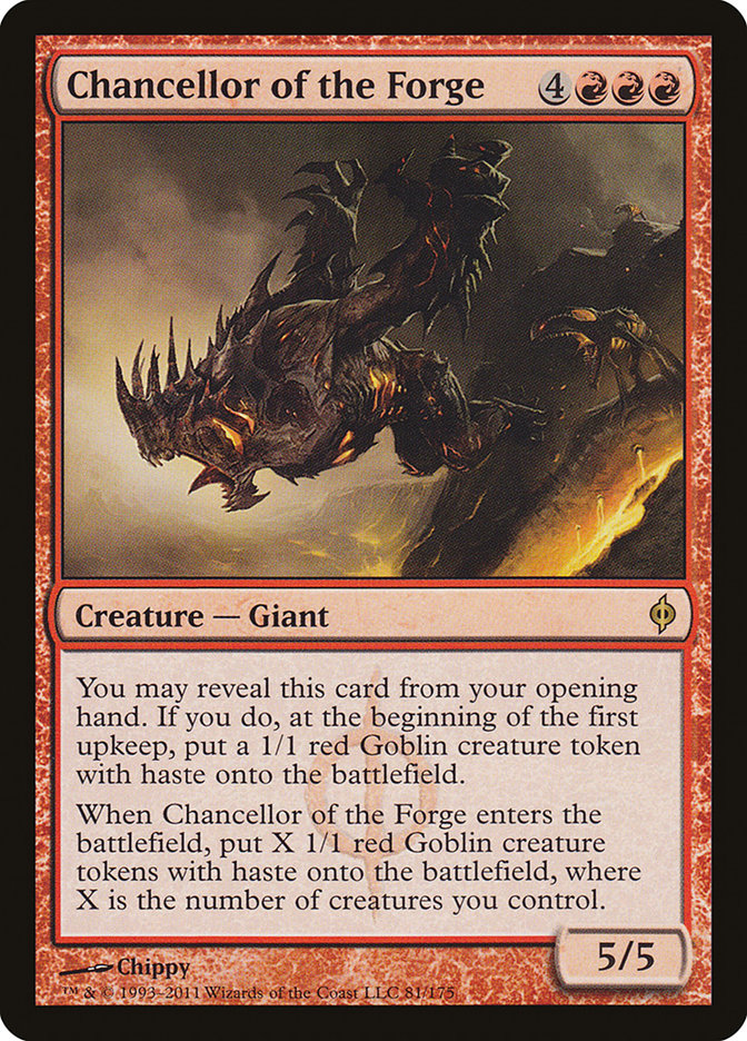 {R} Chancellor of the Forge [New Phyrexia][NPH 081]