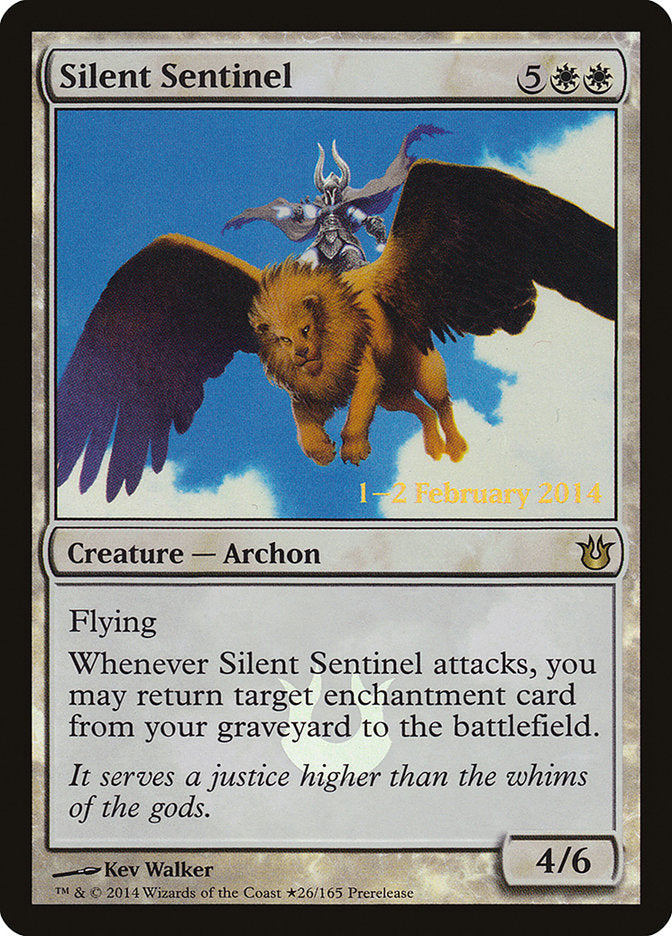 {R} Silent Sentinel [Born of the Gods Prerelease Promos][PR BNG 026]