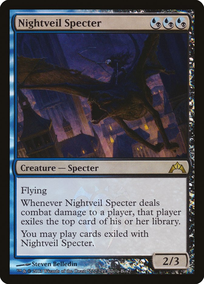 {R} Nightveil Specter (Buy-A-Box) [Gatecrash Promos][PA GTC 222]