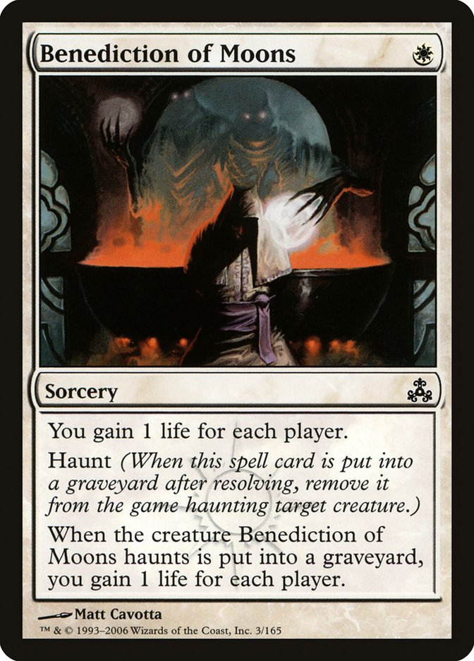{C} Benediction of Moons [Guildpact][GPT 003]