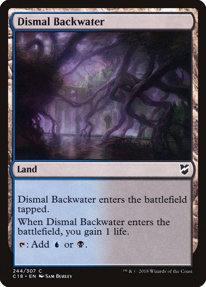 {C} Dismal Backwater [Commander 2018][C18 244]