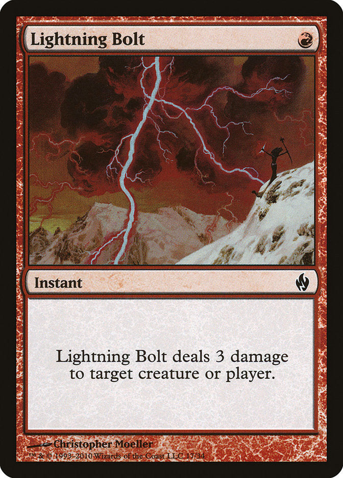 {C} Lightning Bolt [Premium Deck Series: Fire and Lightning][PD2 017]