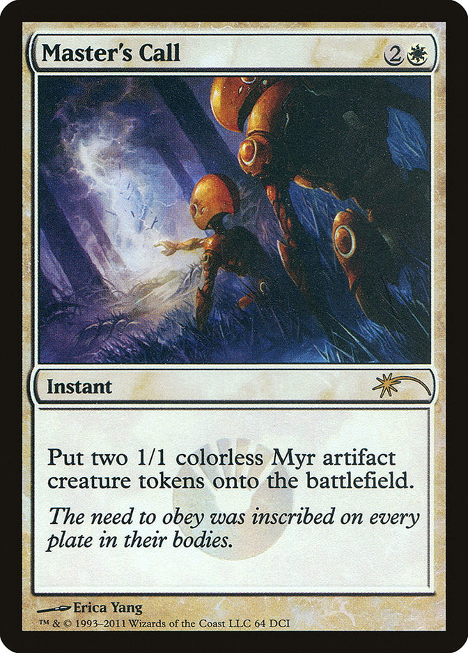 {R} Master's Call [Wizards Play Network 2011][PA WP11 064]