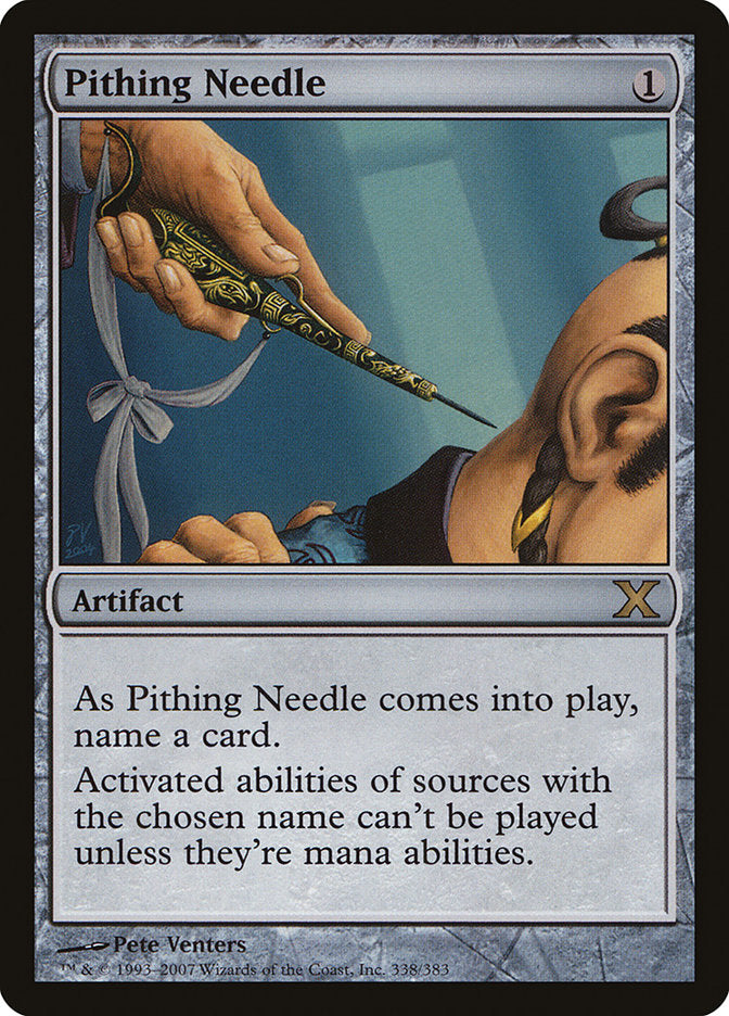 {R} Pithing Needle [Tenth Edition][10E 338]