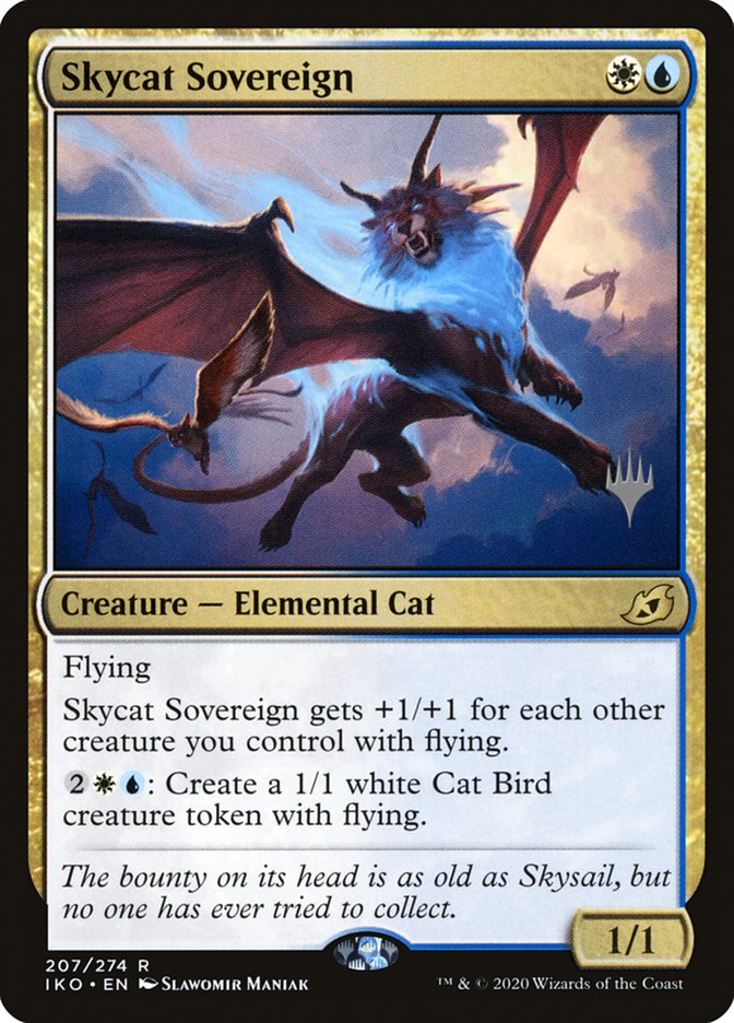 {R} Skycat Sovereign (Promo Pack) [Ikoria: Lair of Behemoths Promos][PP IKO 207]