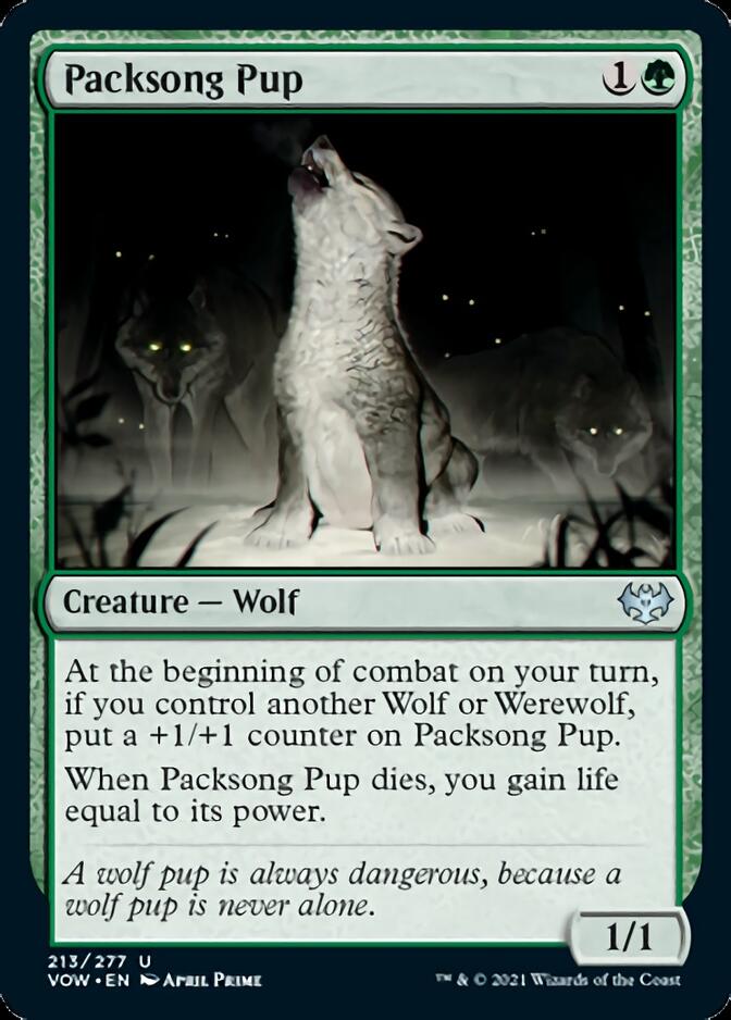 {@C} Packsong Pup [Innistrad: Crimson Vow][VOW 213]