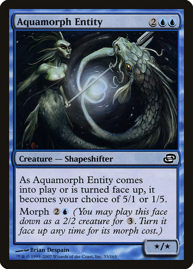 {C} Aquamorph Entity [Planar Chaos][PLC 033]