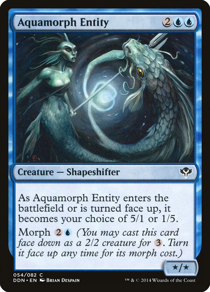 {C} Aquamorph Entity [Duel Decks: Speed vs. Cunning][DDN 054]
