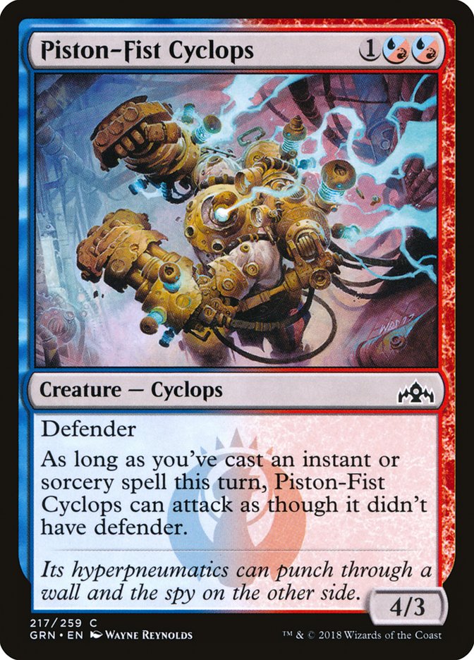 {C} Piston-Fist Cyclops [Guilds of Ravnica][GRN 217]