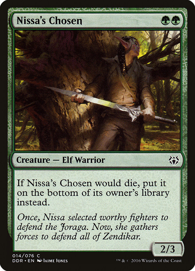 {C} Nissa's Chosen [Duel Decks: Nissa vs. Ob Nixilis][DDR 014]