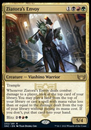 {@R} Ziatora's Envoy (Promo Pack) [Streets of New Capenna Promos][PP SNC 232]