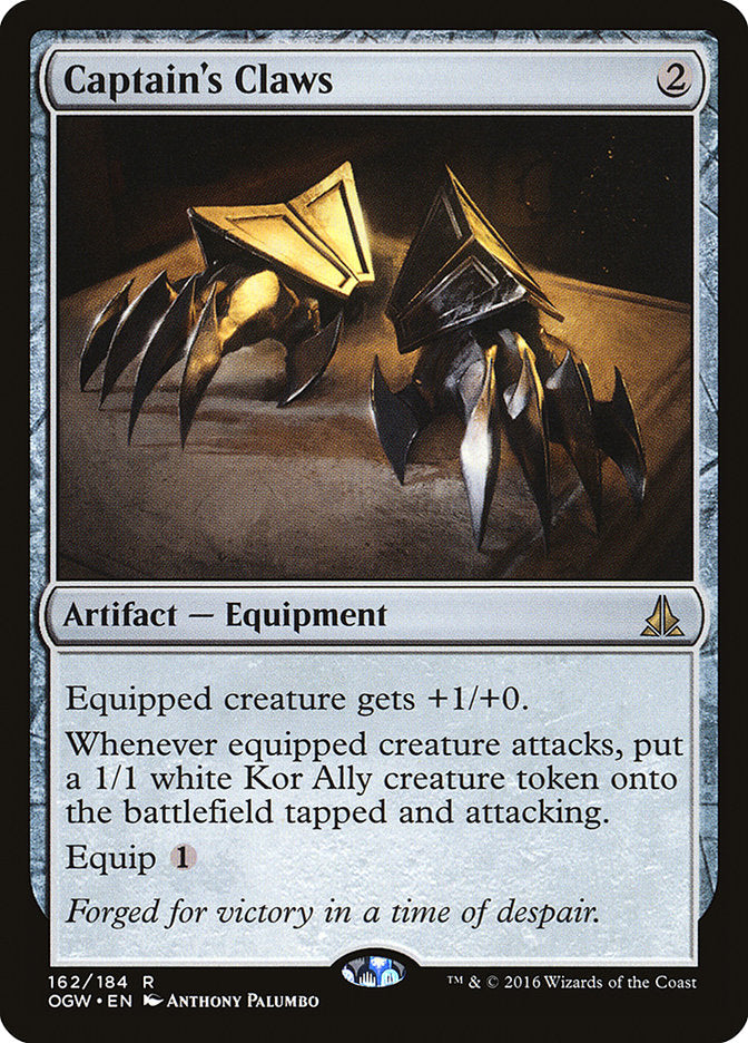 {R} Captain's Claws [Oath of the Gatewatch][OGW 162]
