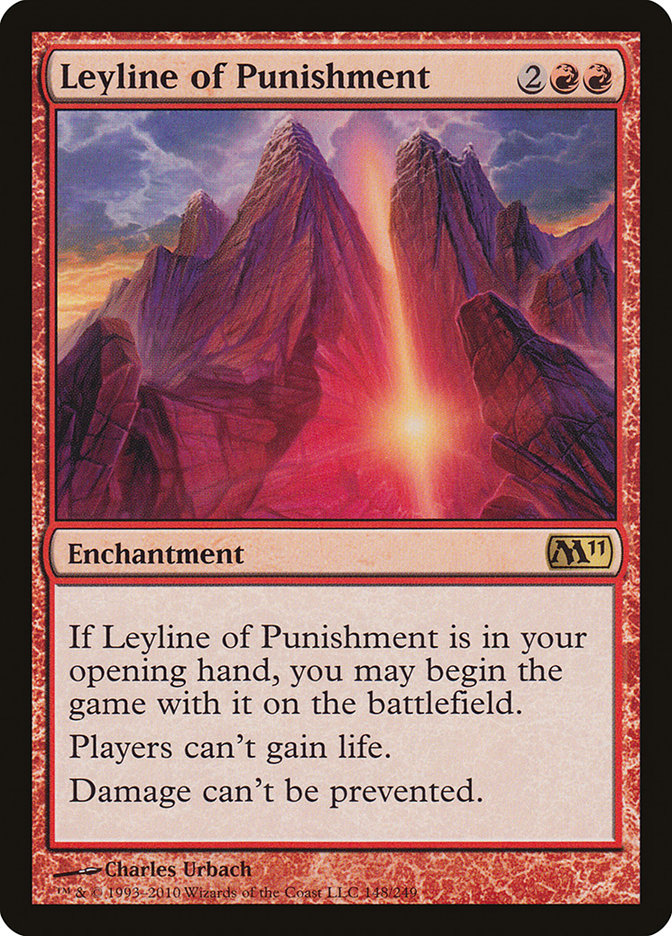 {R} Leyline of Punishment [Magic 2011][M11 148]