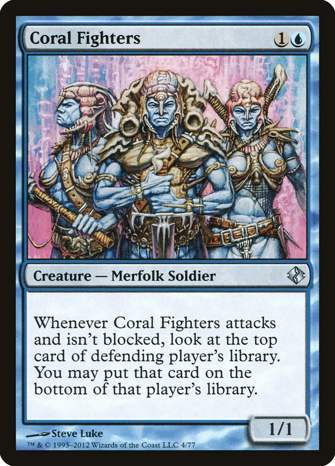 {C} Coral Fighters [Duel Decks: Venser vs. Koth][DDI 004]