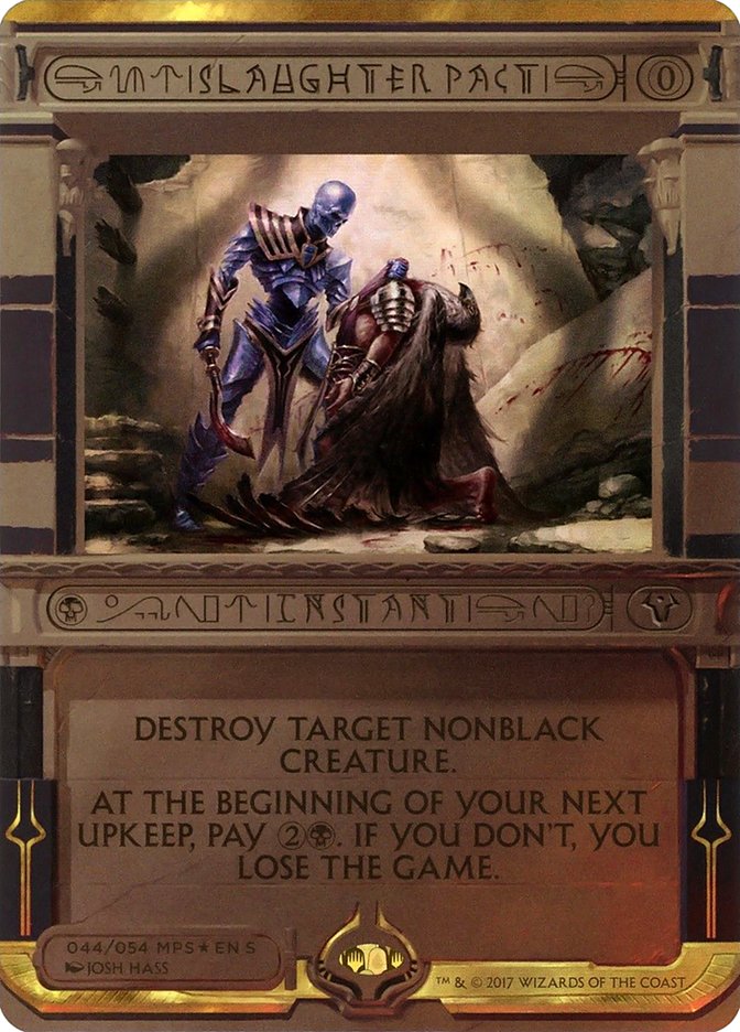 {R} Slaughter Pact (Invocation) [Amonkhet Invocations][MP2 044]