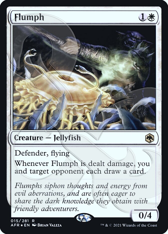 {R} Flumph (Ampersand Promo) [Dungeons & Dragons: Adventures in the Forgotten Realms Promos][AMP AFR 015]