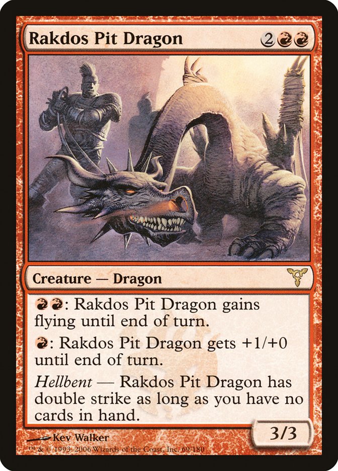 {R} Rakdos Pit Dragon [Dissension][DIS 069]