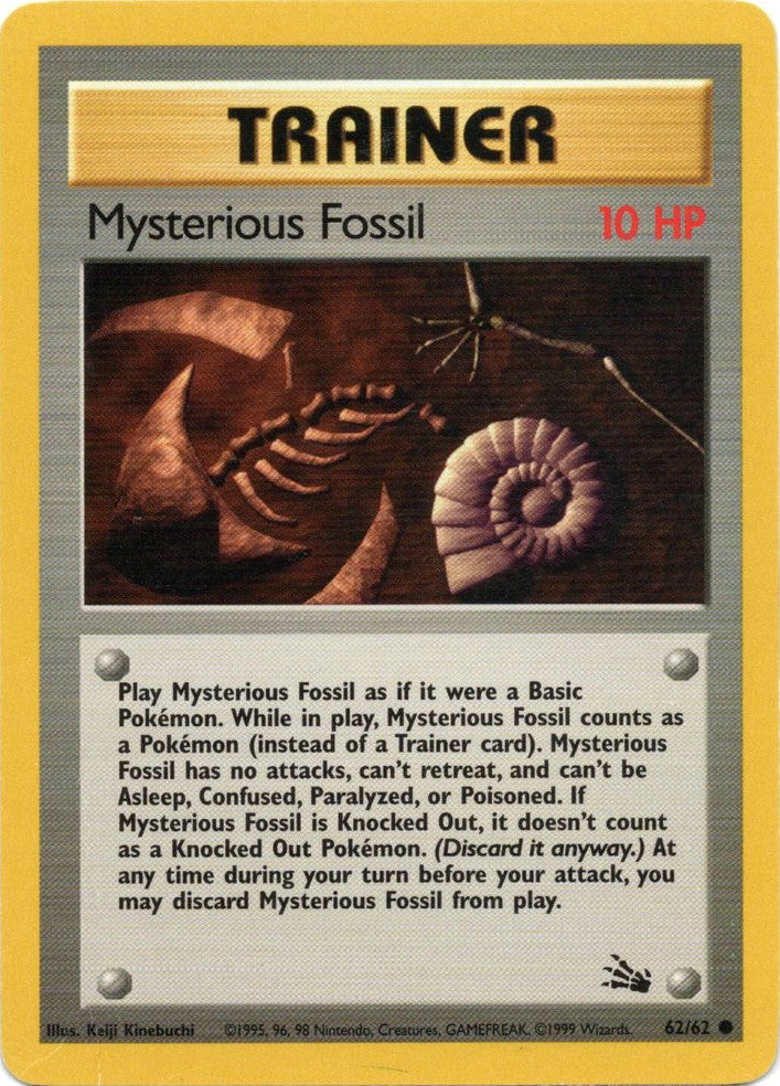 <PTR> Mysterious Fossil (62/62) [Fossil Unlimited]